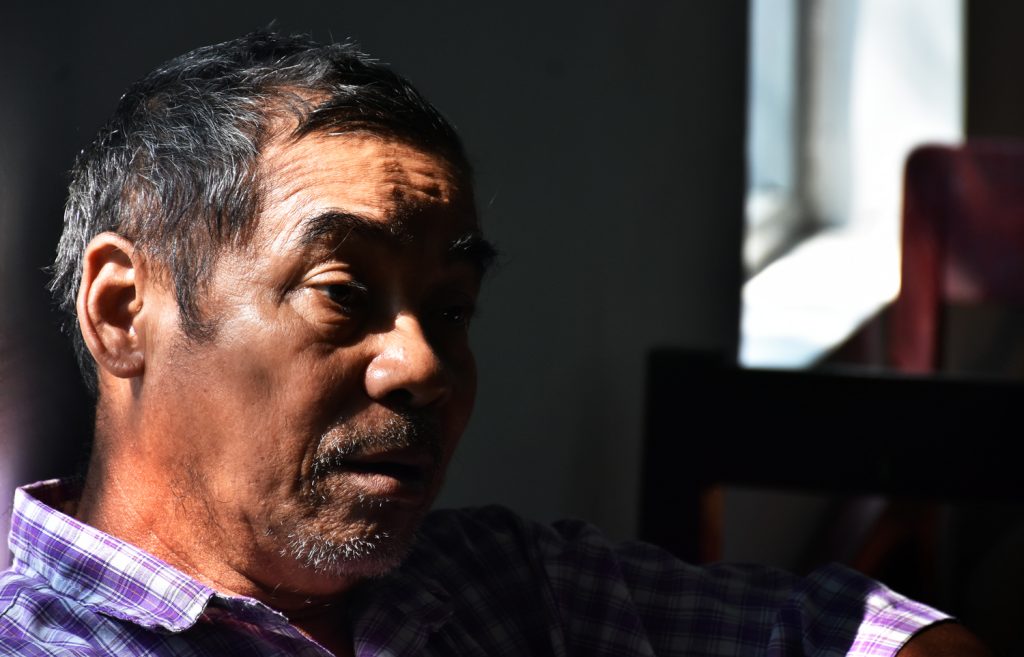 Kyoe Kone resident Saw Kanarni grew up hearing his father's account of the 1949 massacre, in which a family member was butchered. (Frontier)